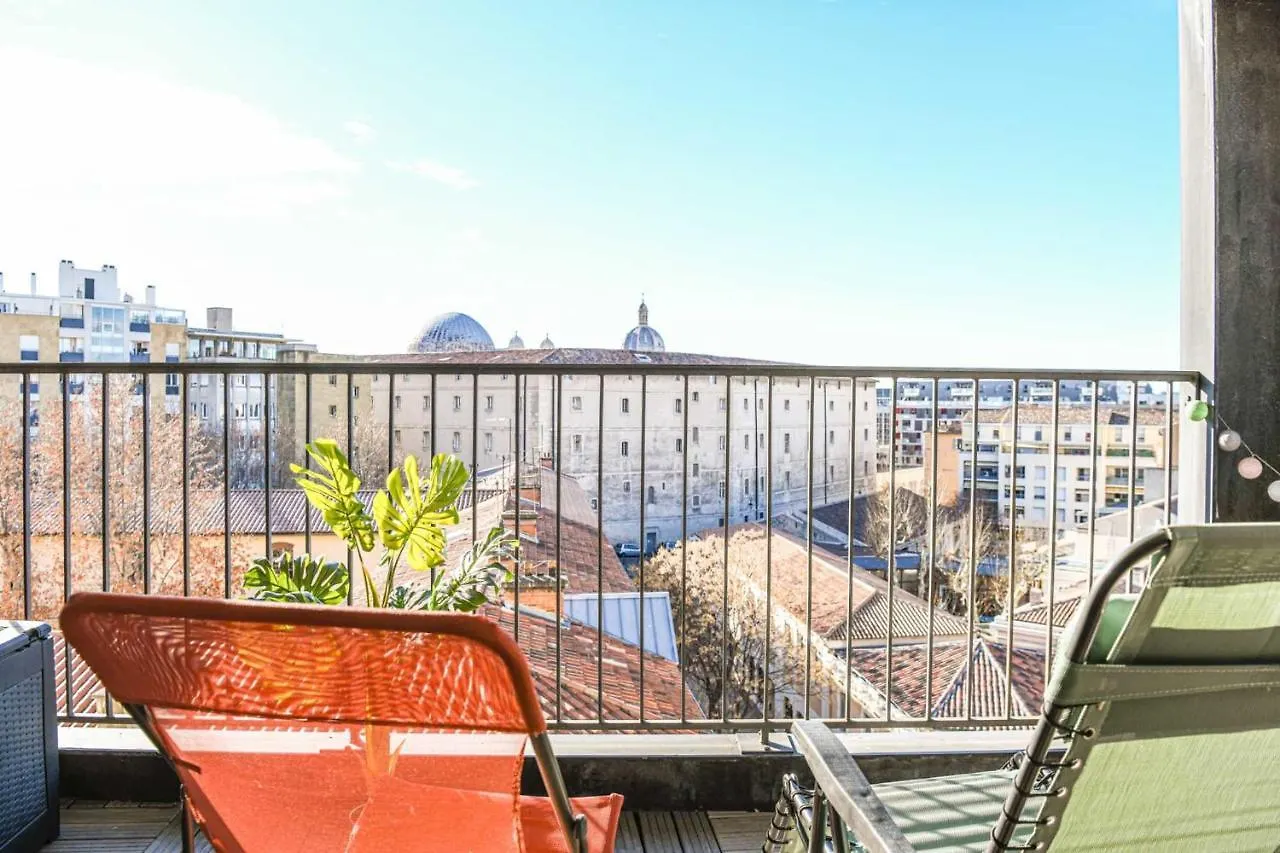 Bail Mobilite - Studio Cosy Avec Terrasse Et Vue Marseille 0*,  France