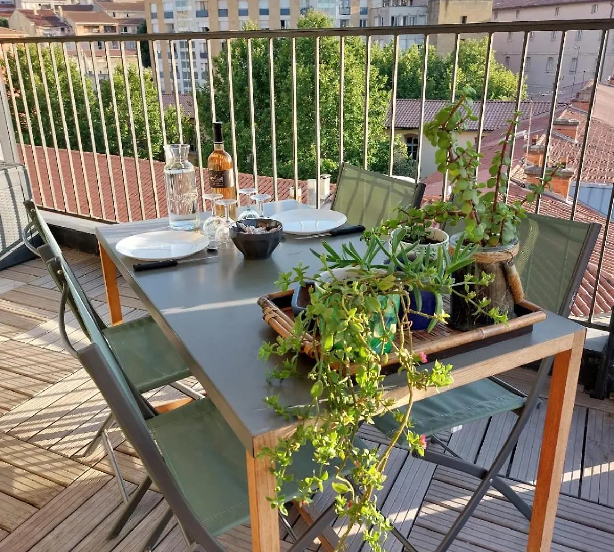Bail Mobilite - Studio Cosy Avec Terrasse Et Vue Marseille